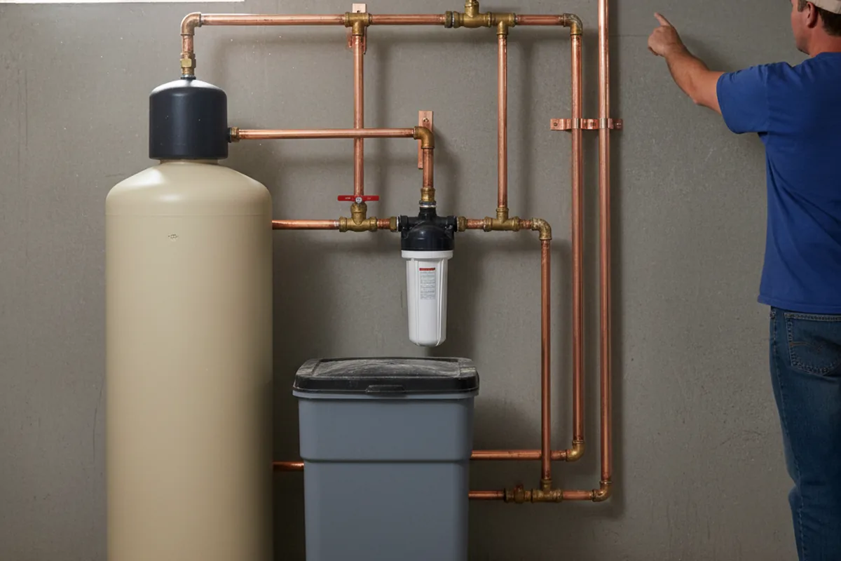 Whole-house water treatment system installed in Valley Lee